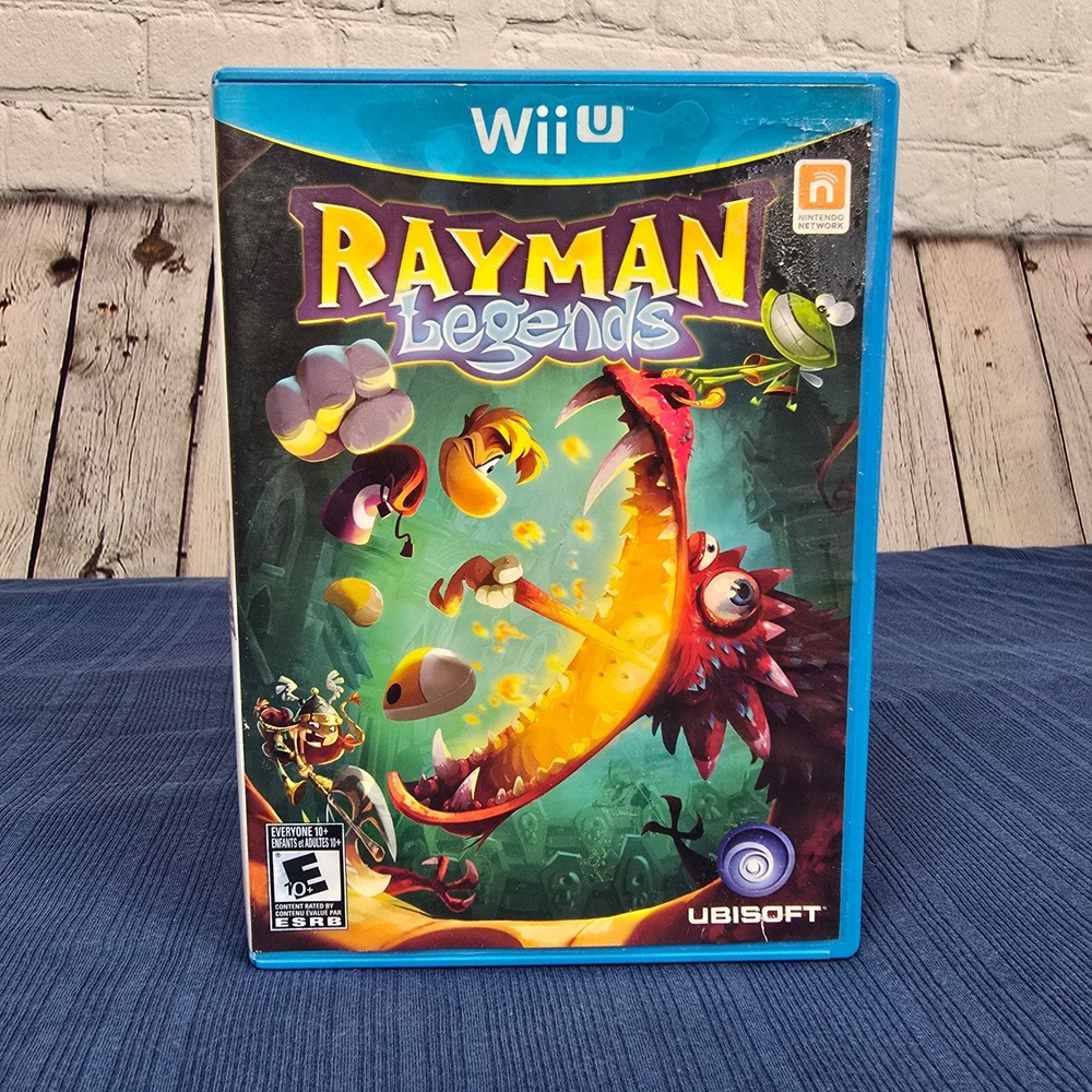Rayman Legends Nintendo Wii U Ubisoft Video Game Complete With Manual WUP P ARME